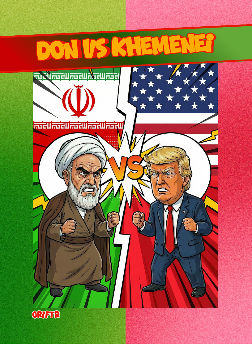 Ali Khamenei - Donald Trump