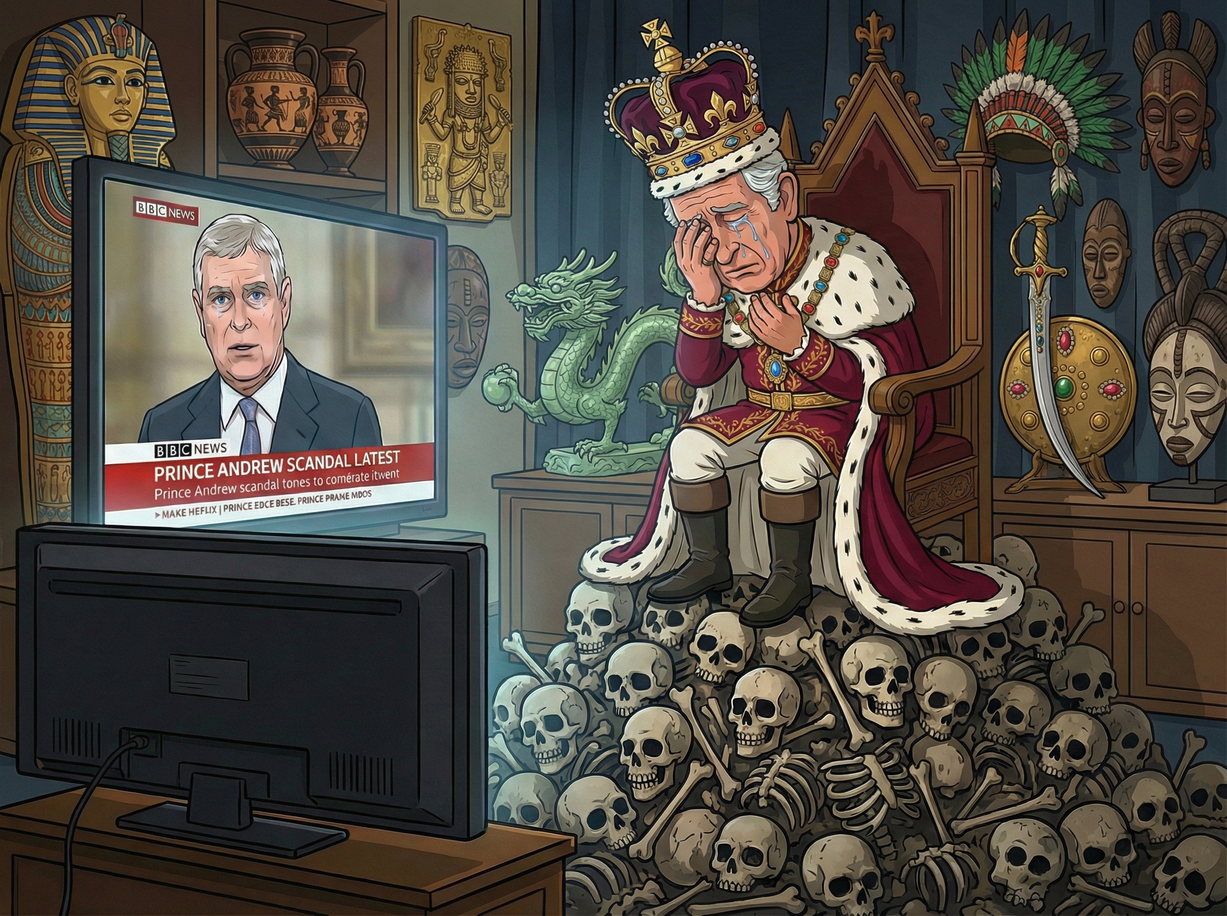 Former Prince Andrew brings shame to unblemished Brittish Monarchy